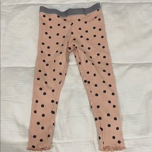 Polka dot leggings